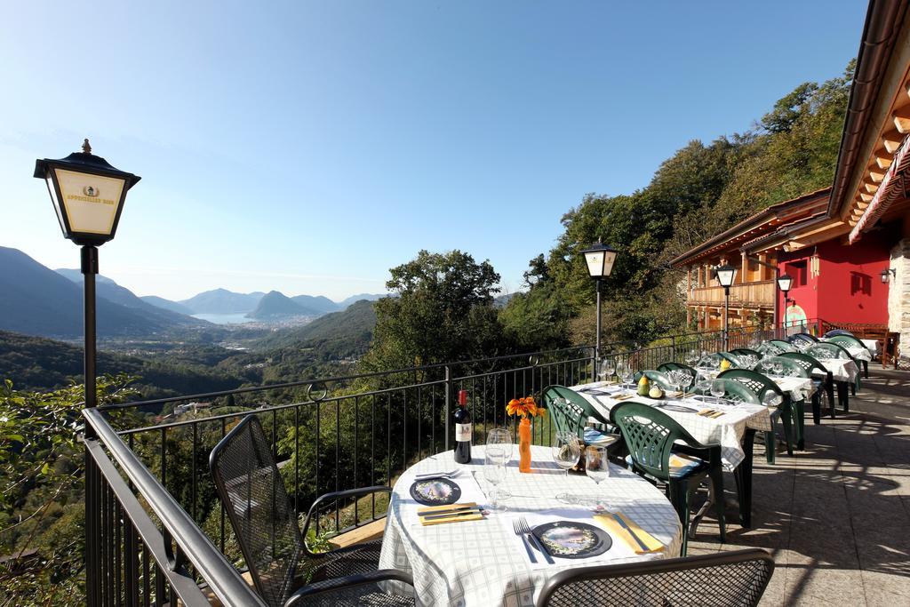 Eco Hotel Locanda Del Giglio Roveredo Capriasca Kültér fotó