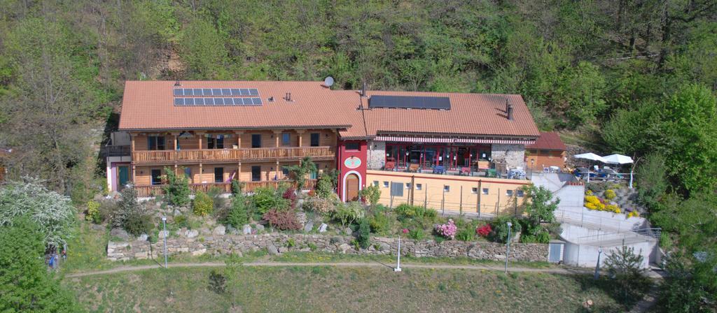 Eco Hotel Locanda Del Giglio Roveredo Capriasca Kültér fotó