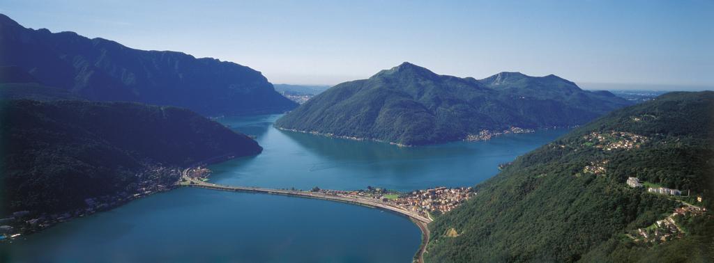 Eco Hotel Locanda Del Giglio Roveredo Capriasca Kültér fotó