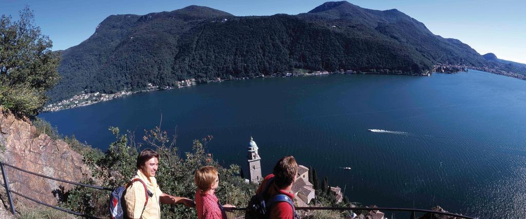 Eco Hotel Locanda Del Giglio Roveredo Capriasca Kültér fotó