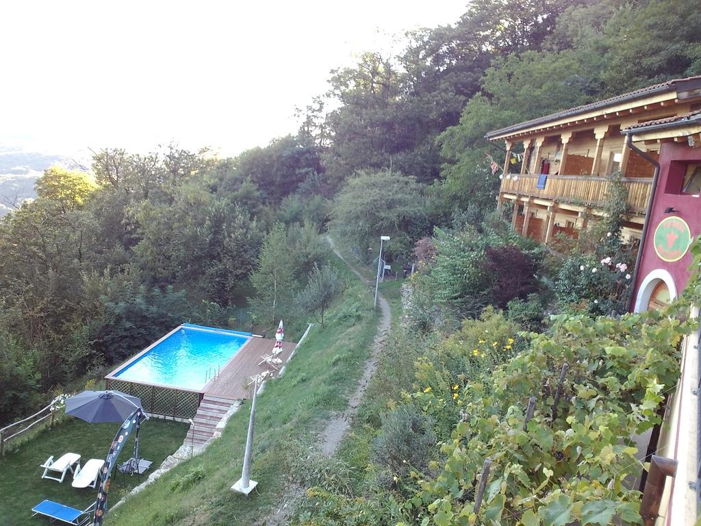 Eco Hotel Locanda Del Giglio Roveredo Capriasca Kültér fotó