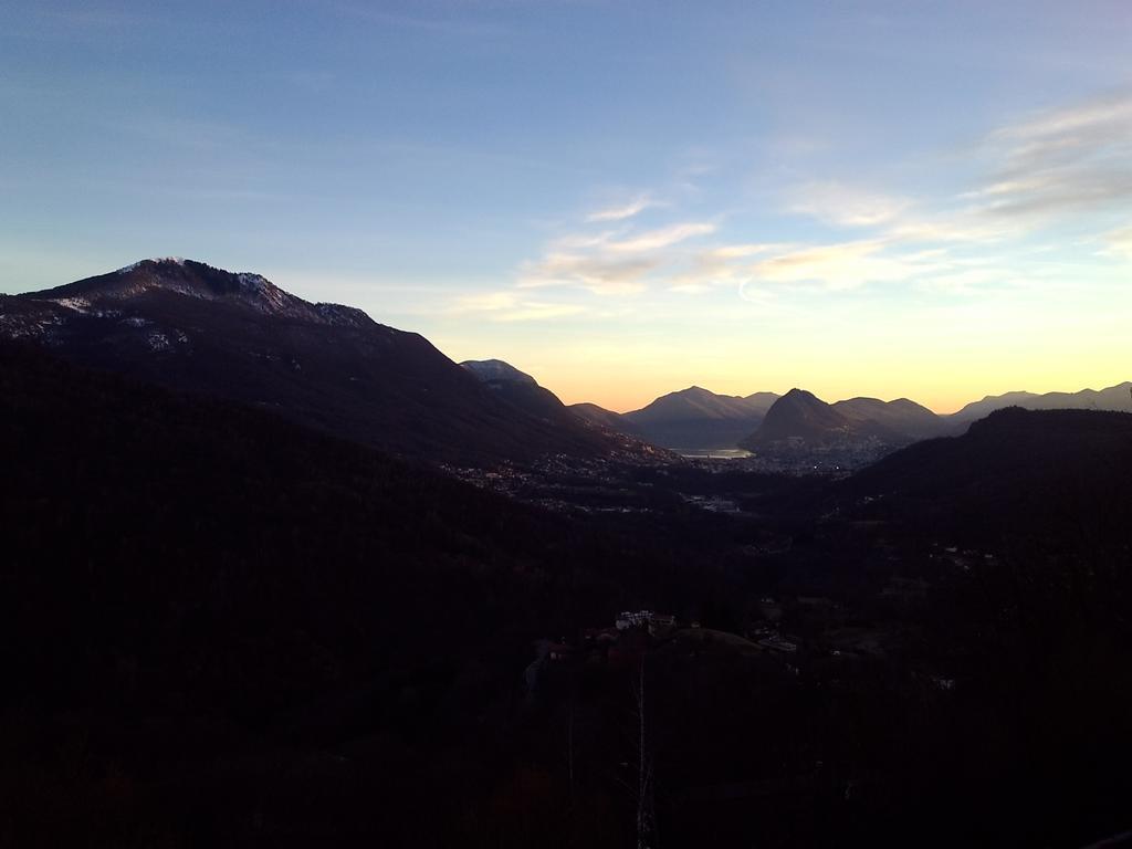 Eco Hotel Locanda Del Giglio Roveredo Capriasca Kültér fotó