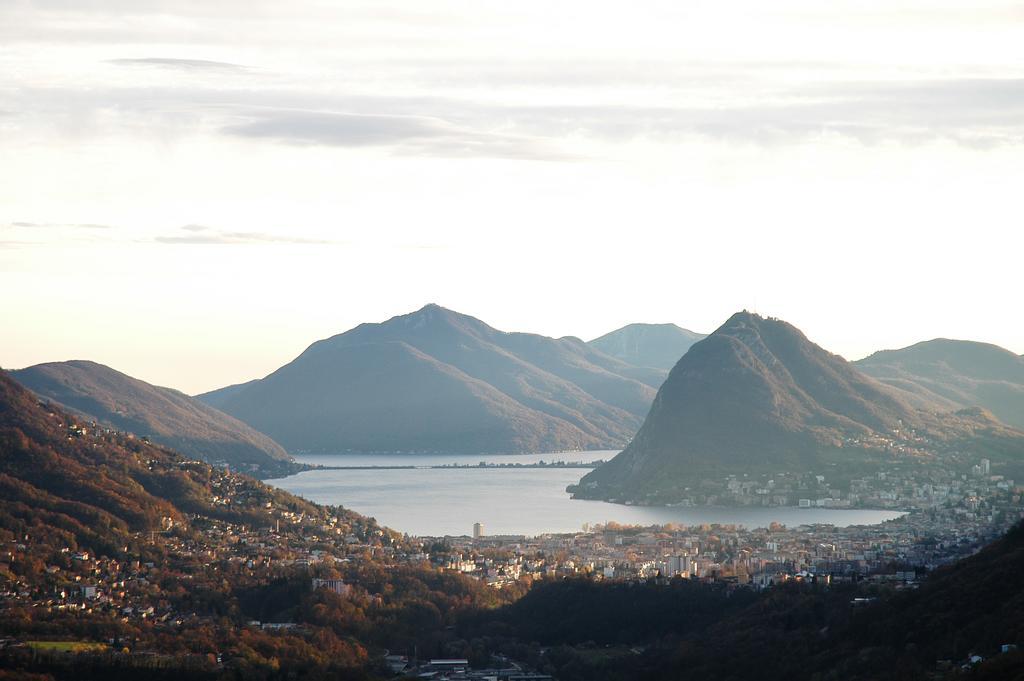 Eco Hotel Locanda Del Giglio Roveredo Capriasca Kültér fotó