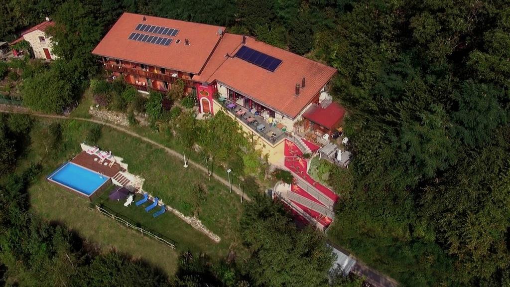 Eco Hotel Locanda Del Giglio Roveredo Capriasca Kültér fotó